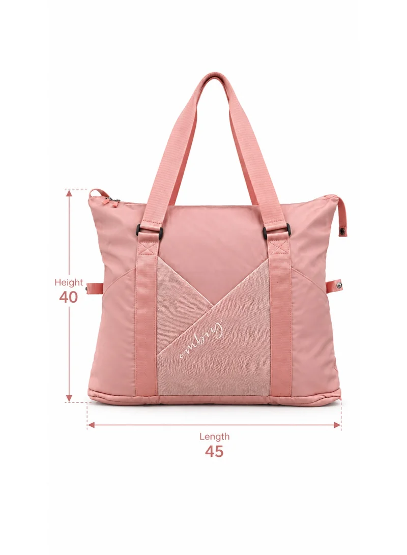 Waf Large Capacity Lightweight Tote Bag for Travel Gym Daily Use
