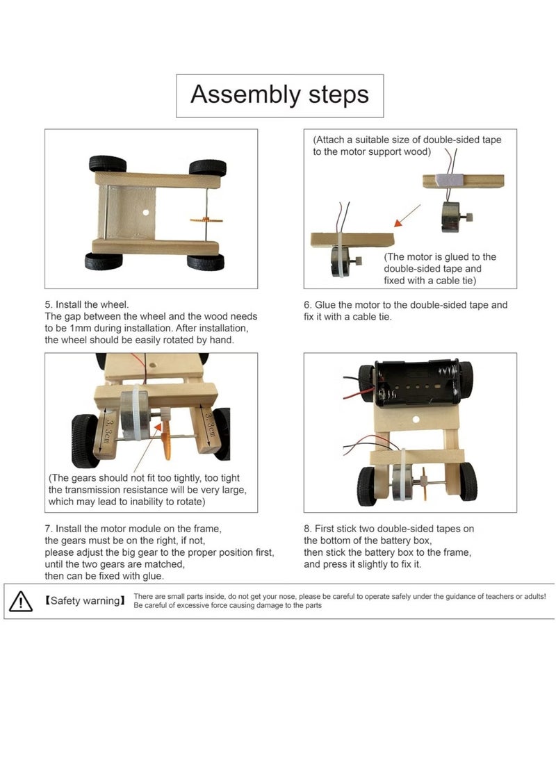 Solar Car Model Kits to Build Science Experiment Kit for Applicable to Youth Age Robotic Stem Project Build Educational DIY STEM Set - Image 5