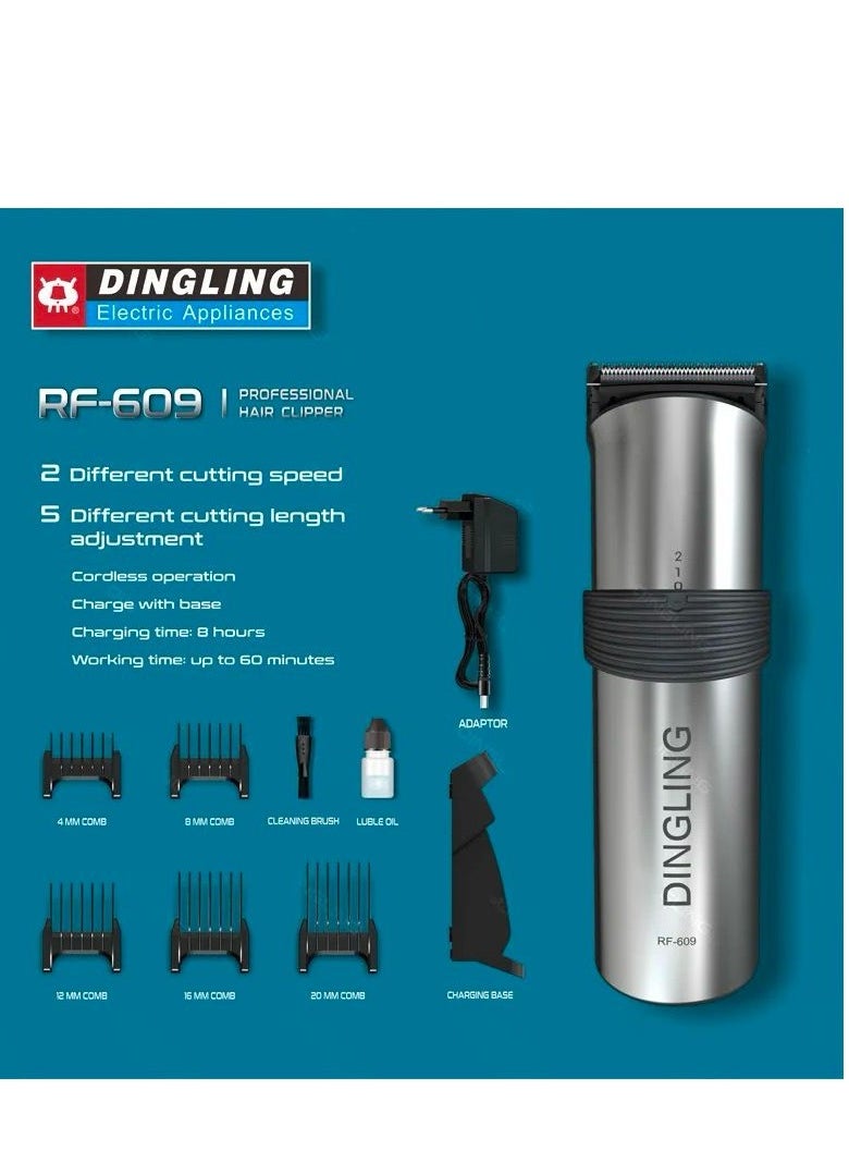 DINGLING - Professional Home Shaving Package – with DINGLING RF-609 for unparalleled performance! - Image 1