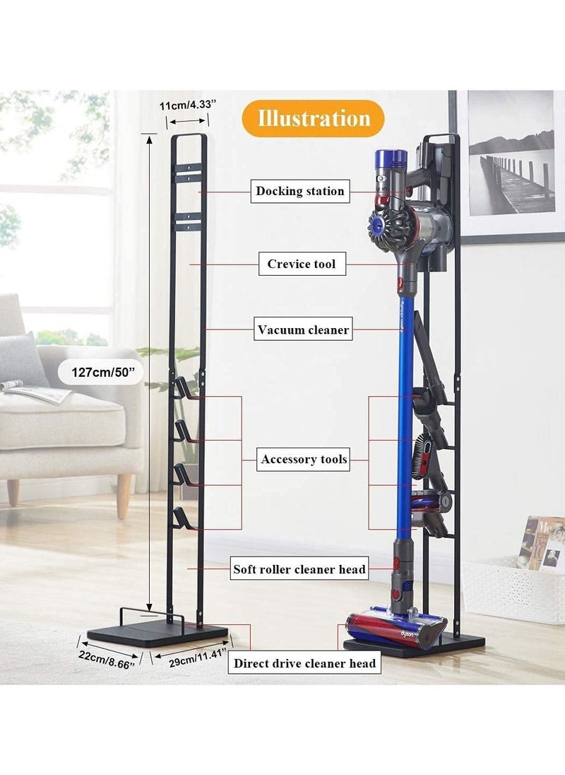dreamons link - dreamons link Vacuum Stand for Dyson Handheld V11 V10 V8 V7 V6  (Black) - Image 1