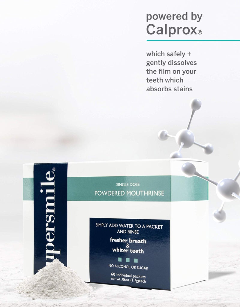 Supersmile Powdered Mouth Rinse, 60 Count, 0.06 oz - Image 3