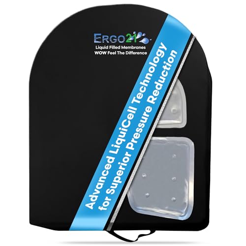 ERGO21 Lumbar Pillow Lower Back Support Cushion for Back Rest, Good Posture, Spine Pain, Long Sitting Hours at Chair, Office, Car Seat, Wheelchair, Large (18" W x 24”x 1.5”) - Image 2