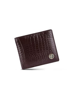 HAMMONDS FLYCATCHER Genuine Leather Wallet for Men, RFID Protected Leather Purse for Men, Money Purse for Men, Bi-Fold Wallet, 6 Card Slots, 3 ID Slots, Coin Pocket, Hidden Pockets - Croc Brown - pzsku/ZC5A9E83ED5994D1D0D67Z/45/_/1737720937/1b20d7e2-1cbf-4ff1-b652-ed11e22a25b5