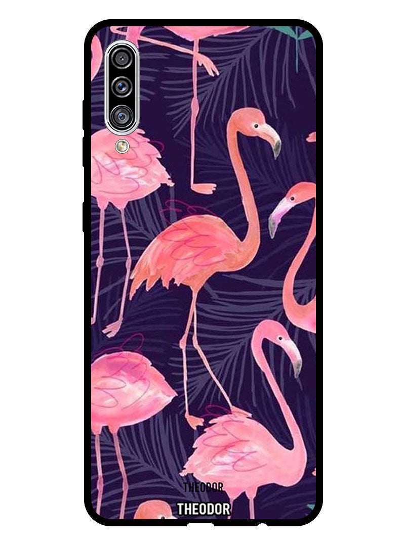 Protective Case Cover For Samsung Galaxy A30S  Flamingo