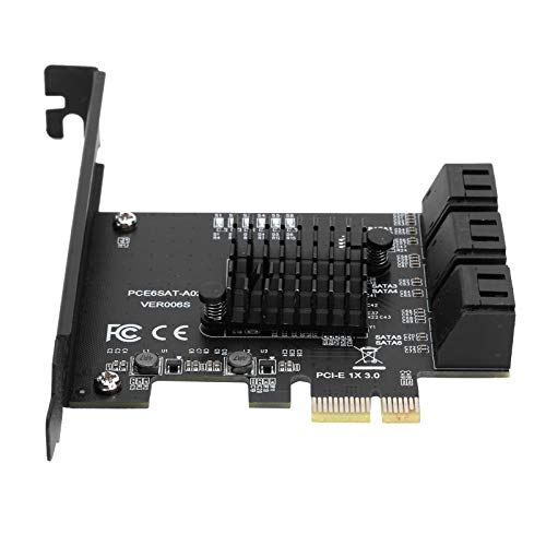 Zopsc PCIE to 6Port Expansion Card for ASM1166 Master SATA3.0 Hard Disk, 6G ASM1166 Master GEN3 1 x Interface, Srong and - Image 4