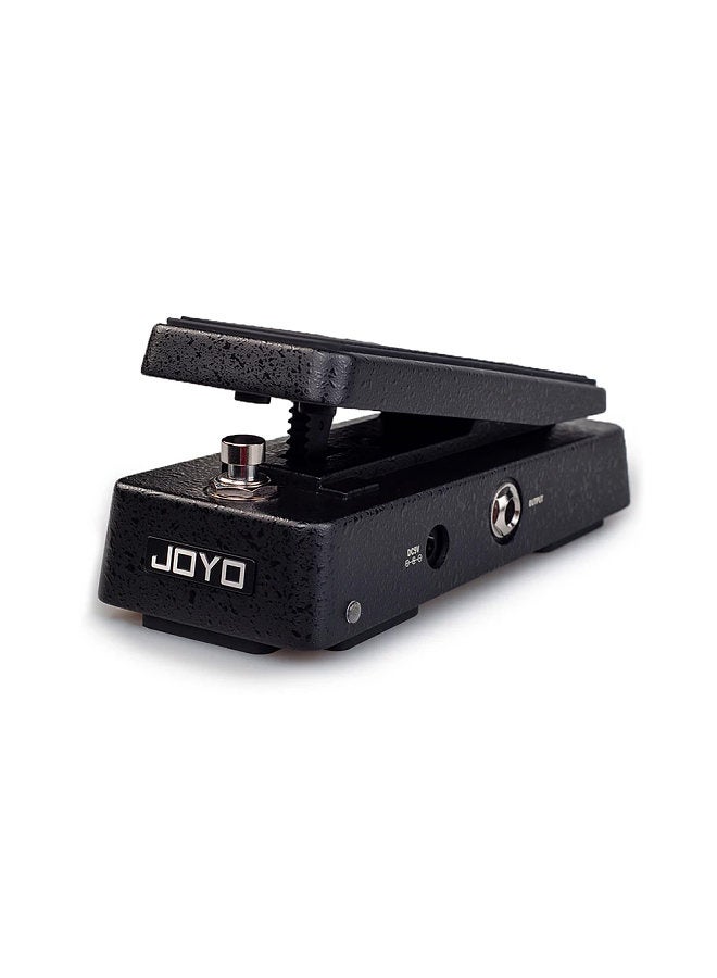 Generic JOYO WAH-I Guitar Wah Pedal 2 in 1 Wah Volume Pedal Aluminum Guitar Accessories Portable Electric Guitar Effect Pedal with Wah/Volume Wah/Bypass Control  - Image 1