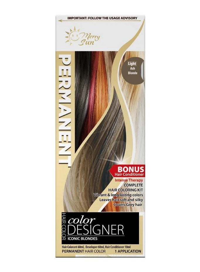 ميلاد سعيد صبغة شعر دائمة من ميري صن -اشقر رمادي فاتح