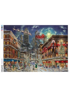 Ceaco Ceaco - Thomas Kinkade Christmas - Elf - 1000 Piece Jigsaw Puzzle, 8" L x 8" W  - Image 5