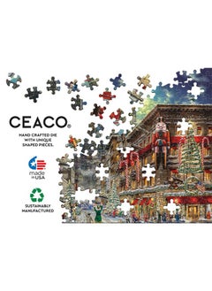 Ceaco Ceaco - Thomas Kinkade Christmas - Elf - 1000 Piece Jigsaw Puzzle, 8" L x 8" W  - Image 4