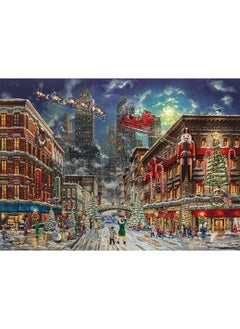 Ceaco Ceaco - Thomas Kinkade Christmas - Elf - 1000 Piece Jigsaw Puzzle, 8" L x 8" W  - Image 1