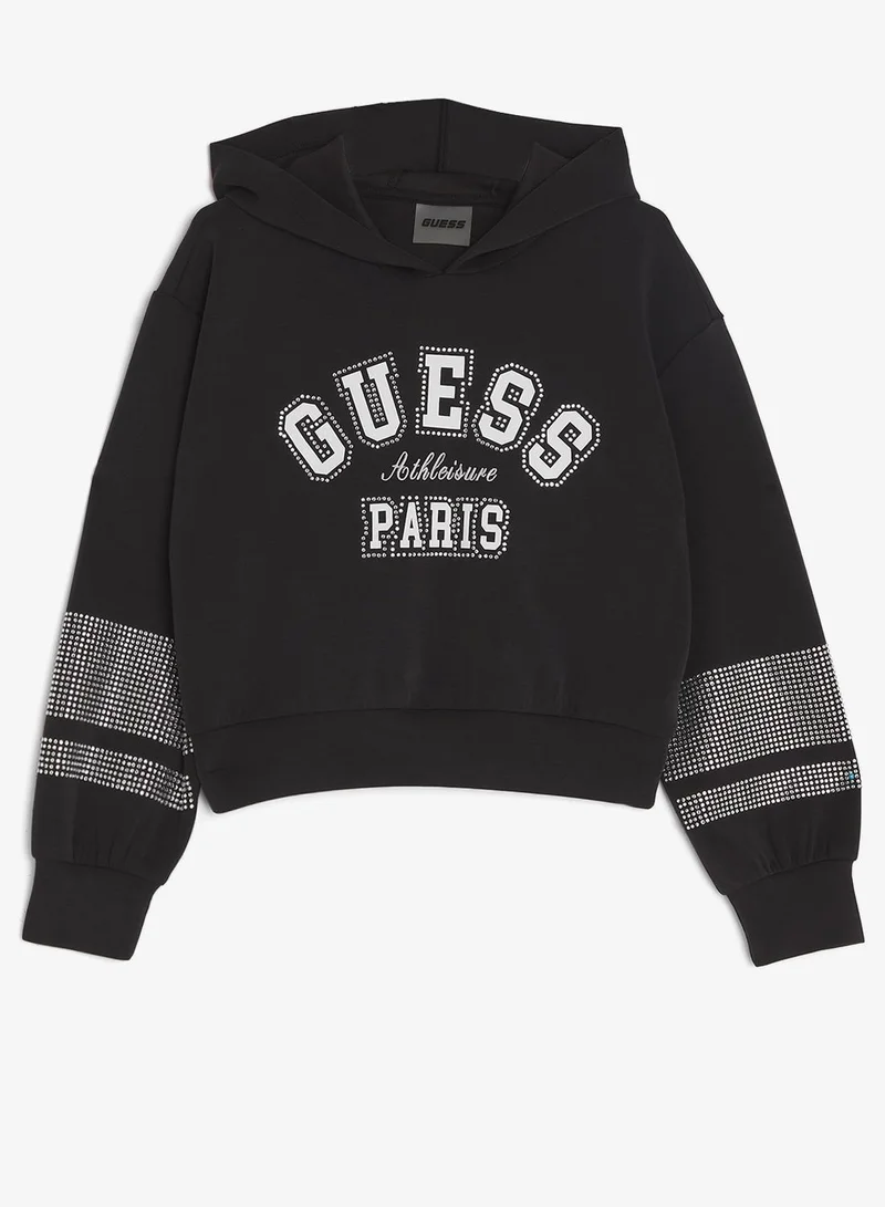 GUESS Youth Graphic Pullover Hoodie