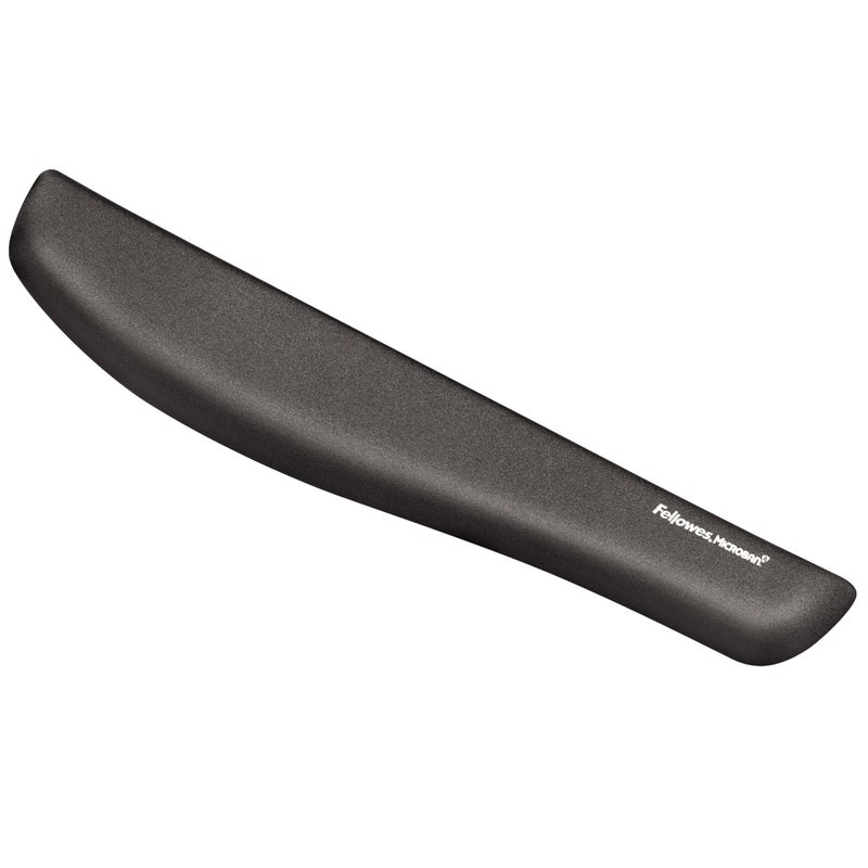 Fellowes PlushTouch Foam Keyboard Wrist Rest with MICROBAN - Graphite (9252301) - Image 1