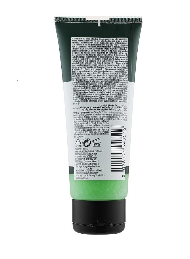 Tea Tree Squeaky Clean Scrub - Image 2