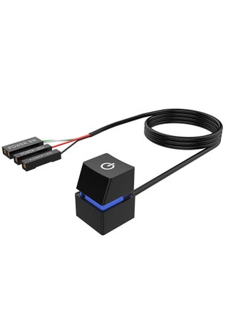 Desktop Computer Power Switch External Remote Start PC Motherboard Power On Off Switch Button Extension Cable Power Reset Button Desktop PC Switch for Internet Cafes Families Company - pzsku/ZC5AA32E3A8B087058011Z/45/_/1686108932/197cbb97-76a3-4ca9-b6a0-b2cf3dd575df