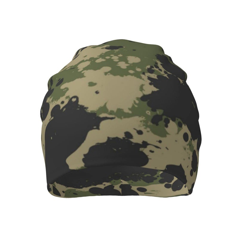 Yilad Camouflage Beanie Slouchy Chemo Hats, Skull Caps Baggy Headwear for Jogging Cycling Unisex - Image 2