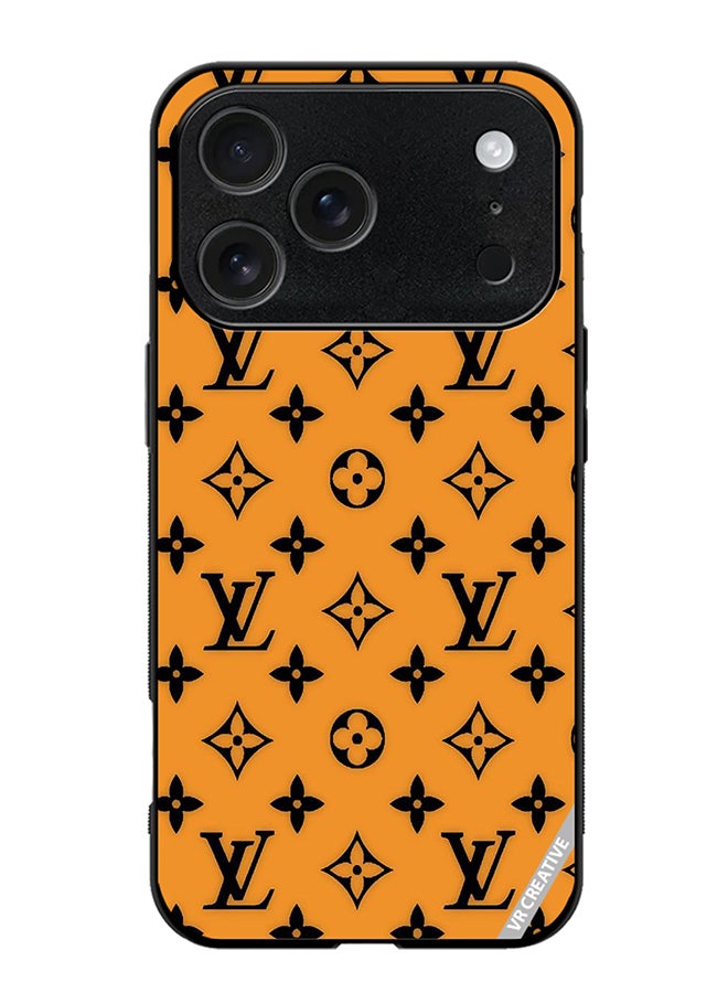 VR CREATIVE Protective Case Cover For Apple iPhone 17 Pro Max Cute Louis Vuitton Design Multicolour