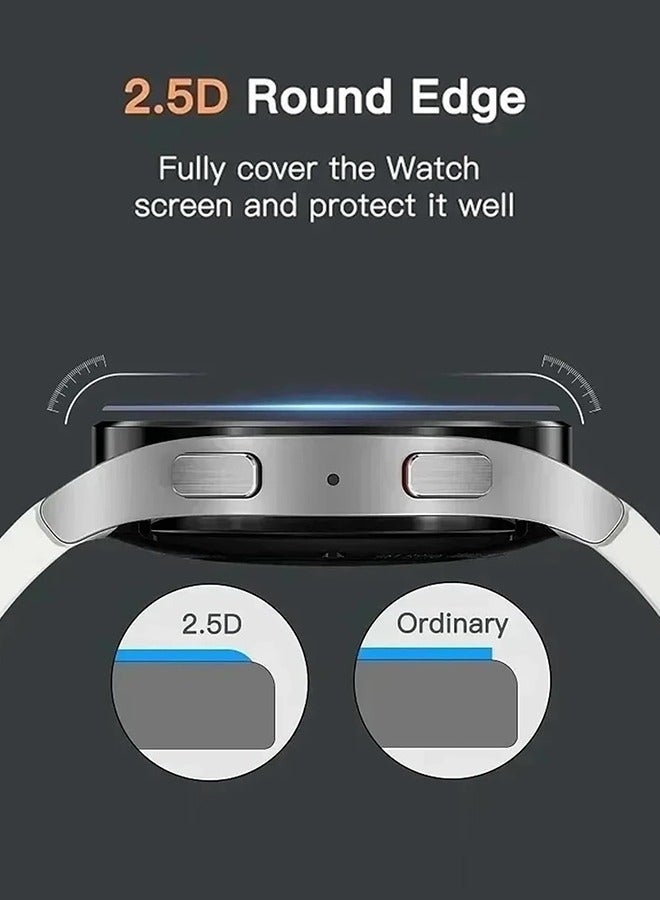 2 Pack Watch GT5/GT5 Pro 46MM Screen Protector, Tempered Glass with Alignment Stickers, Scratch-Resistant, HD, Ultra-Thin, Easy to Install, Full Coverage Protection for 46mm Watch - Image 4