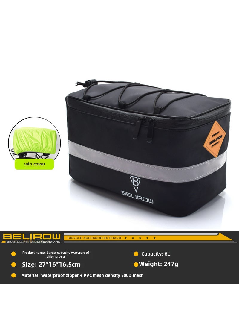 Generic Waterproof Cycling Tail Bag for MTBBL generation driving pack Black (8L)+ Rain cover BL generation driving pack Black (8L)+ Rain cover 