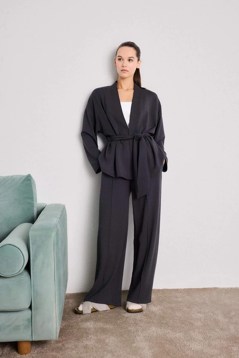 Defacto Modal Kimono Jacket