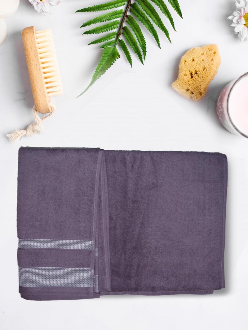 Athom Living Premium Cotton Bath Towel Pack of 4 Soft, Absorbent, and Luxurious Bathroom Essentials/Soft and Absorbent Spa-Quality/Bath Linens/Durable - Image 3