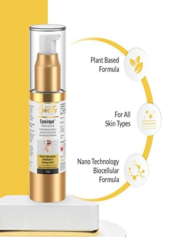 Eyecirque Under EYE Gel Serum - (60g) Twin pack for Dark Circles, Puffiness | 96% Users Reported a Reduction of Dark Circles - Image 4