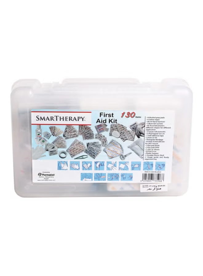 130-Items Smartherapy First Aid Kit - Image 2