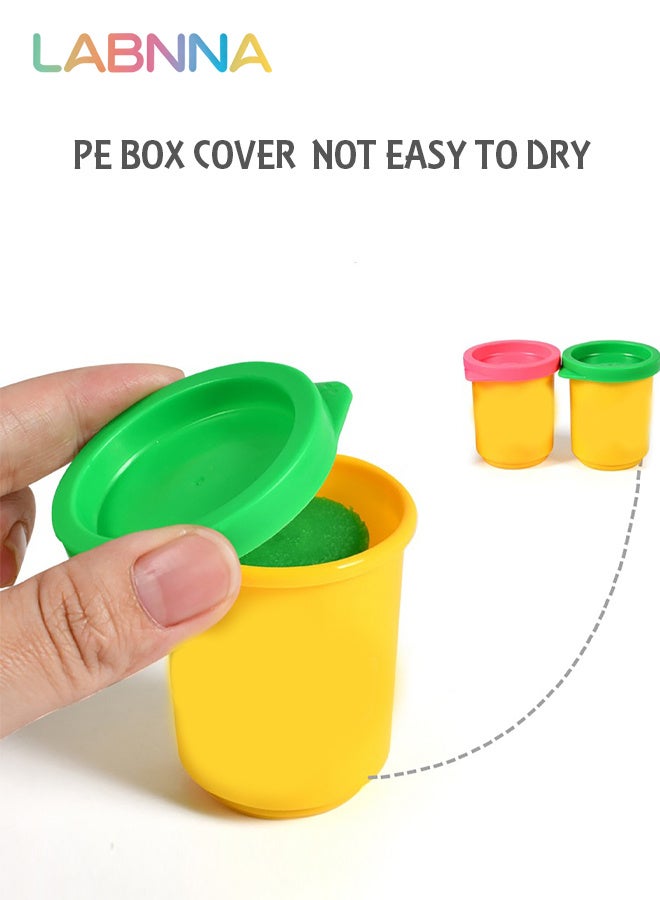 LABNNA 24 Pack Play-Dough Modeling Compound Toys Handmade Plasticine Children's Toys Non-toxic 50g Cans,Kids Arts Crafts Preschool Toys - Image 3