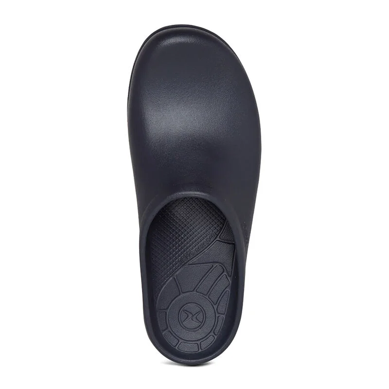 aetrex Bondi Orthotic Clogs Women Navy