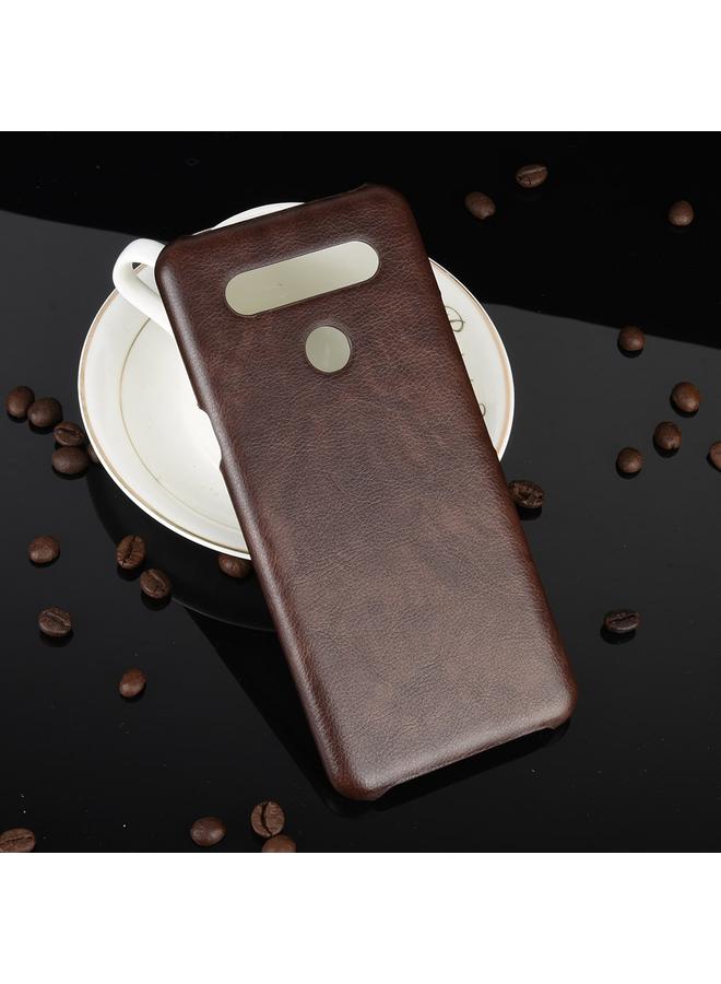 اس-توب جراب لهاتف LG K51S مقاوم للصدمات مصنوع من مادة الليتشي PC + PU - Image 5