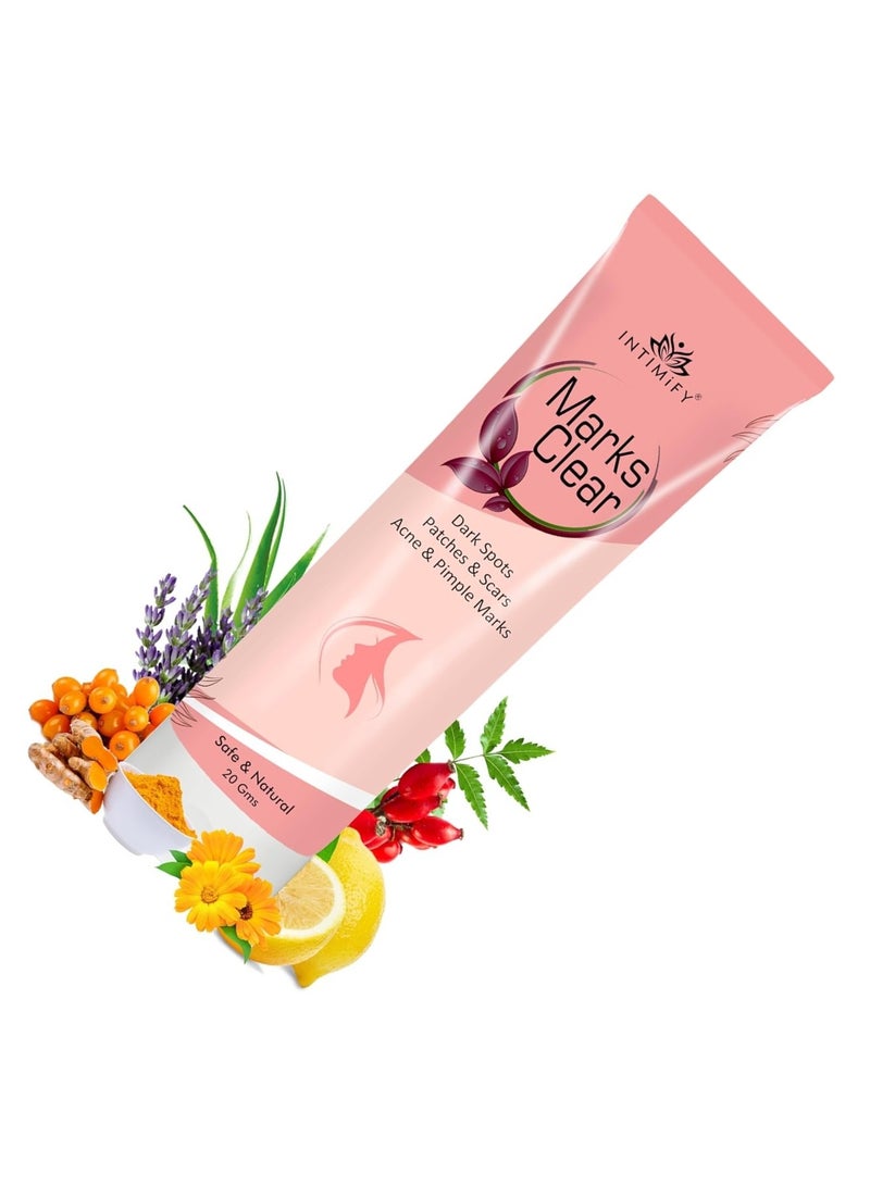 INTIMIFY marks clear ,Dark Spot ,patches & Scars acne & pimple marks,20 Gm - Image 3