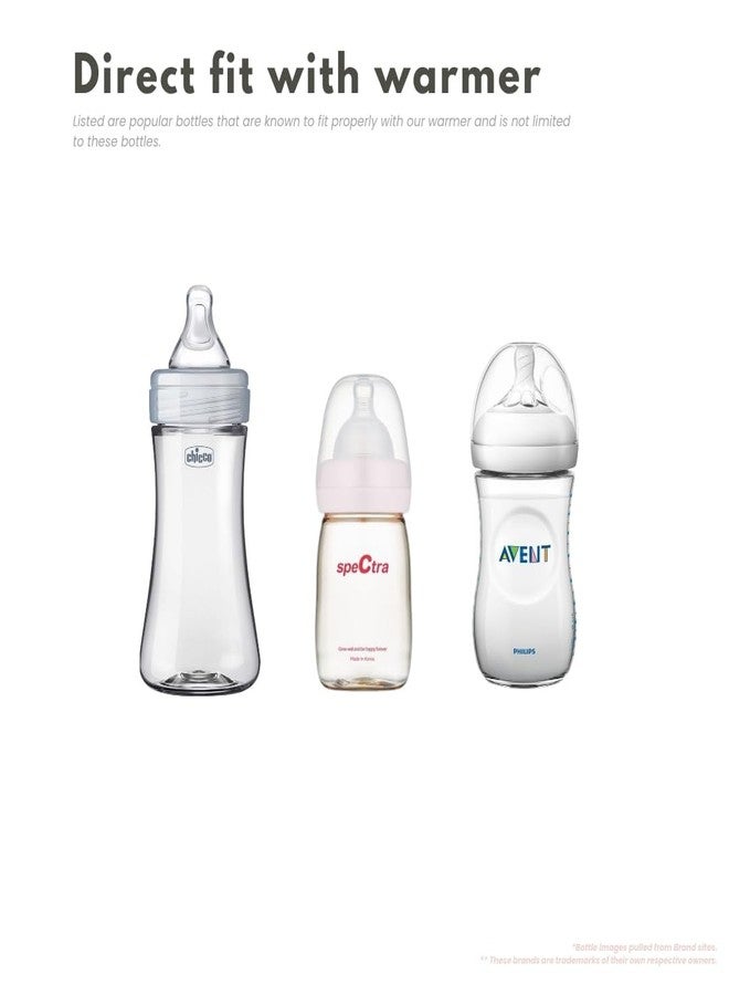 Baby's Brew Baby’s Brew Superfast Baby Bottle Warmer - Portable, Travel-Friendly & Outdoor Warmer for On-the-Go Use - Warms Breast Milk, Formula & Water - BPA-Free | Only Warmer | Bottle Adapter Not Included - Image 3