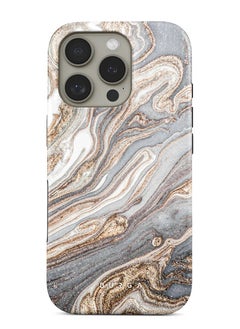 BURGA iPhone 16 Pro Max Case, 2 Piece Hard Shell + TPU Interior, Shock Absorption, All Port Accessible, Raised Bezel For Screen & Camera Protection, Never Fading HQ Print, Gentle Wind  - Image 1