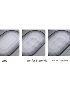 GOLDEN MILLION Floor mat toilet water absorption bathroom door anti-slip floor mat toilet floor mat  - Image 4