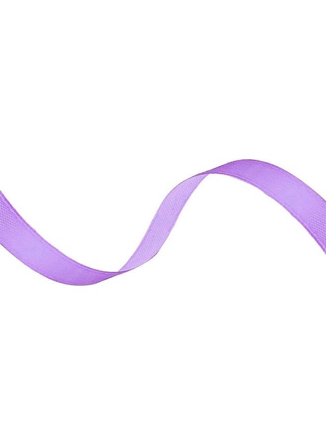 Ocean Light Purple Ribbon 7mm x 23 Meters Solid Color Satin Gift Ribbon for Crafting, Gift Wrapping, Party Favors, Wedding Decorations, Bow Making, Bouquets, Sewing Projects & Craft Supplies  - Image 2