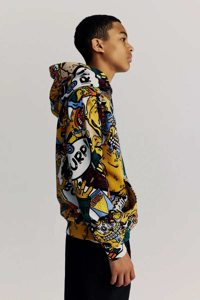 H&M Printed hoodie