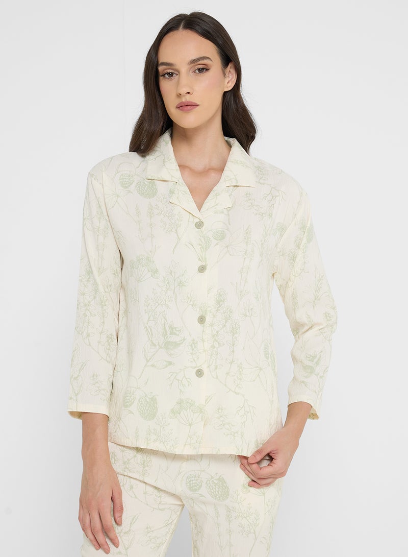 ELLA Printed Pyjama Set - Image 3