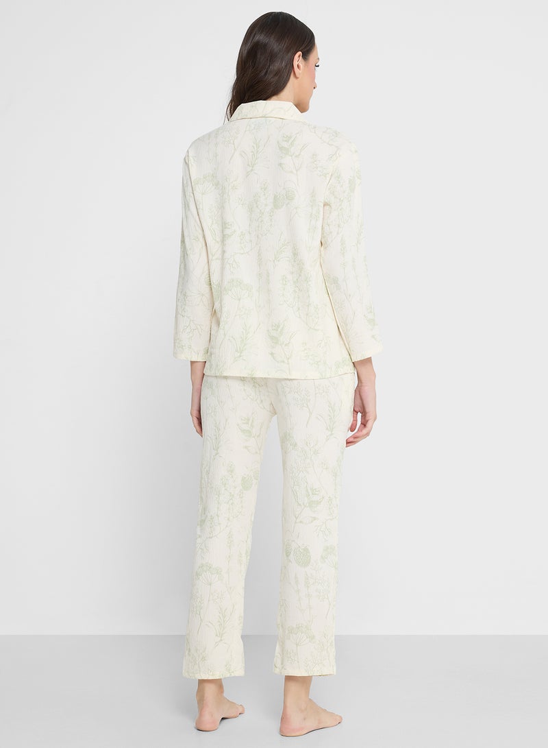 ELLA Printed Pyjama Set - Image 2