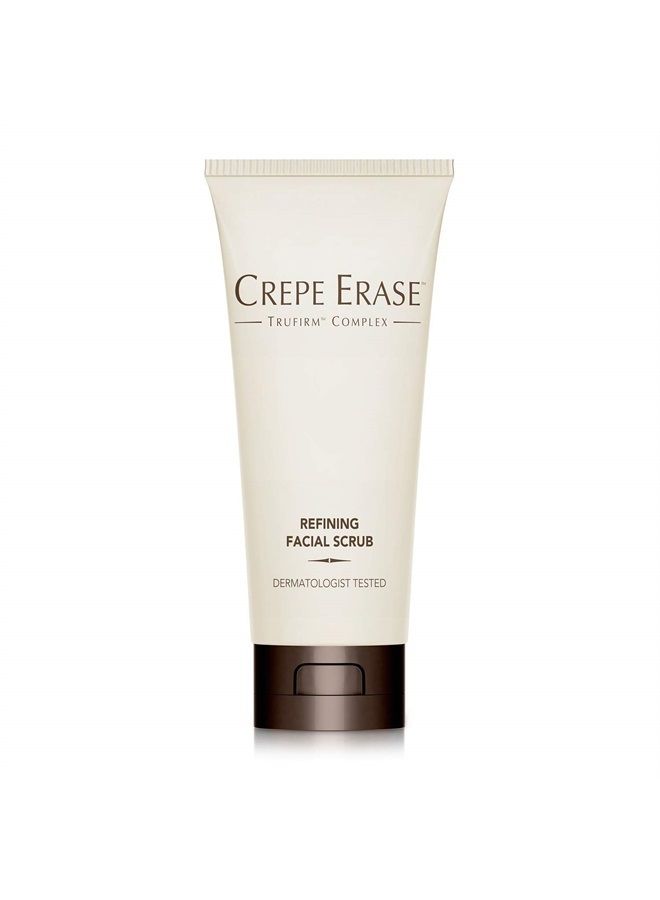 Crepe Erase Refining Facial Scrub with TruFirm Complex for Dry, Crinkly Skin - Promotes Healthy Collagen and Elastin - 6oz - Image 1