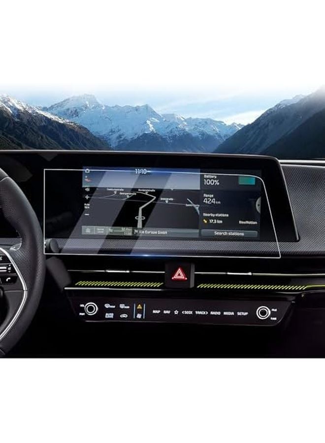 2023 2025 Kia EV6 12 3 Inch Navi Nano Touchscreen Protector 2PCS Set - Image 1