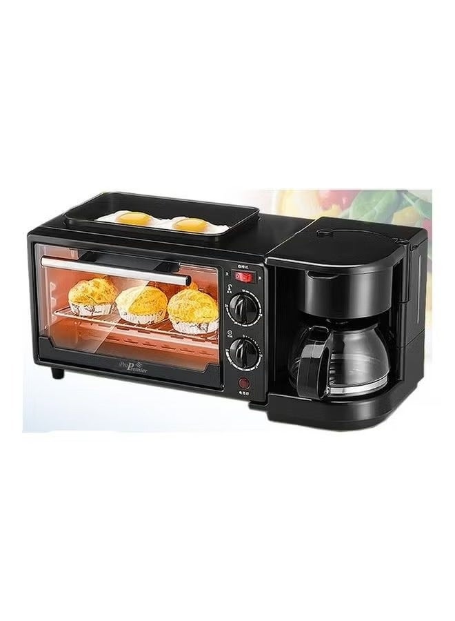 فضة الحب صانعة فطور 3 في 1 سوداء 3 كجم