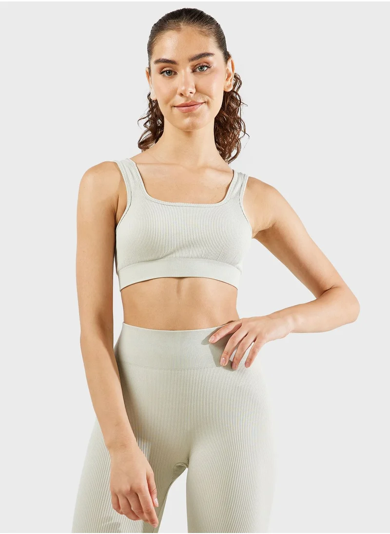 FRWD Sports Bra And Flared Leggings Set