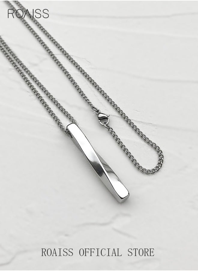 Modern Curly Pendant Necklace Stylish Pullover Chain for Everyone Sleek Silver Finish - pzsku/ZC5AB668E97712D643A5EZ/45/_/1729924217/34d4bf5c-9252-4313-9e2a-261dd4328415