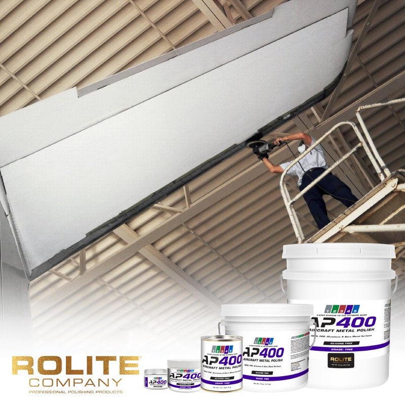 Rolite أب 400 تلميع معادن الطائرات 4.5 أونصة - Image 3