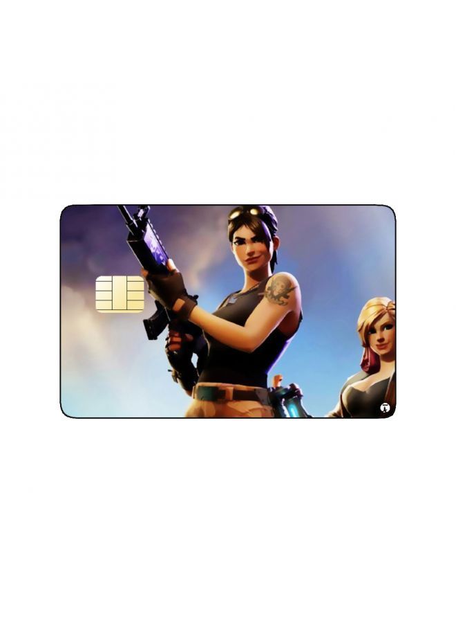 RKN PRINTED BANK CARD STICKER Fortnite Video Game Characters - Image 2