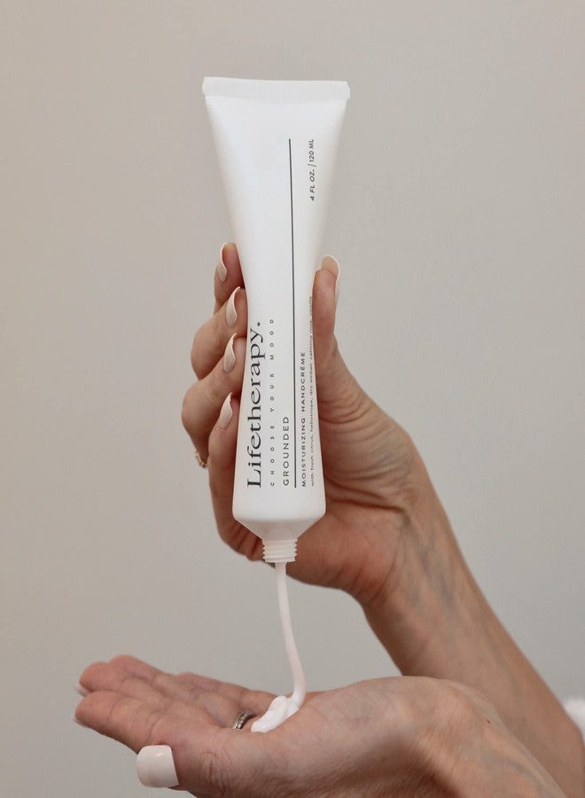 Lifetherapy Moisturizing Hand Cream - Grounded | Clean, Skin-Loving Formula | Vegan & Gluten Free | Fast-Absorbing & Lightweight | Free From Parabens, Sulfates & Phthalates 4oz - Image 3