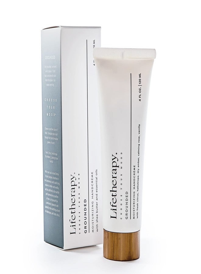 Lifetherapy Moisturizing Hand Cream - Grounded | Clean, Skin-Loving Formula | Vegan & Gluten Free | Fast-Absorbing & Lightweight | Free From Parabens, Sulfates & Phthalates 4oz - Image 1