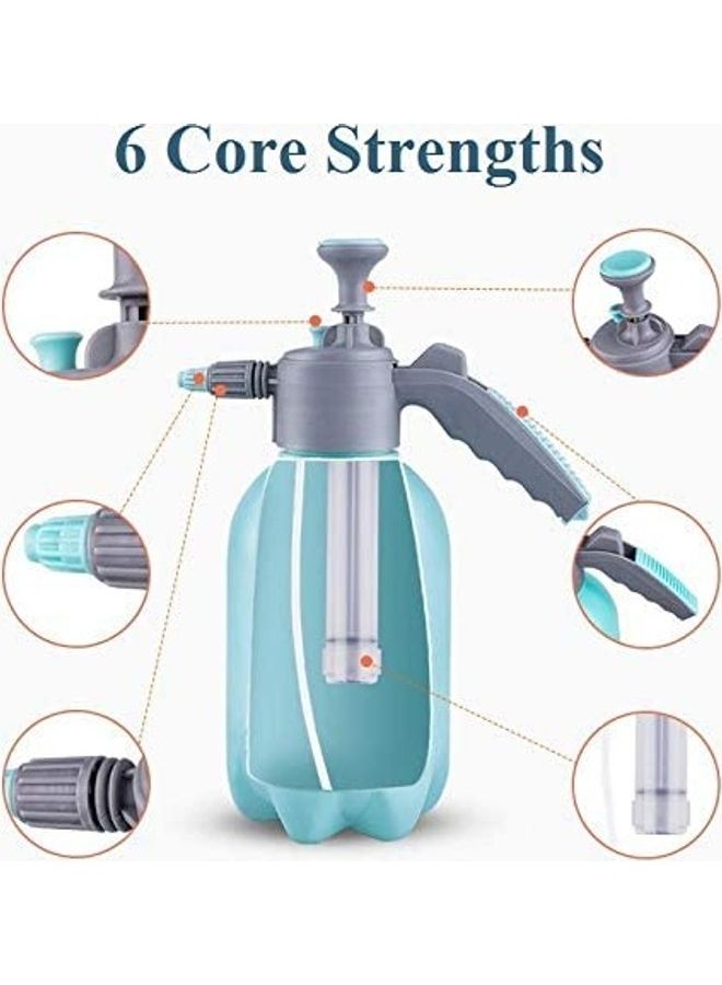2L Multipurpose Handheld Pressure Water Sprayer multicolour 31×15×13cm - Image 2