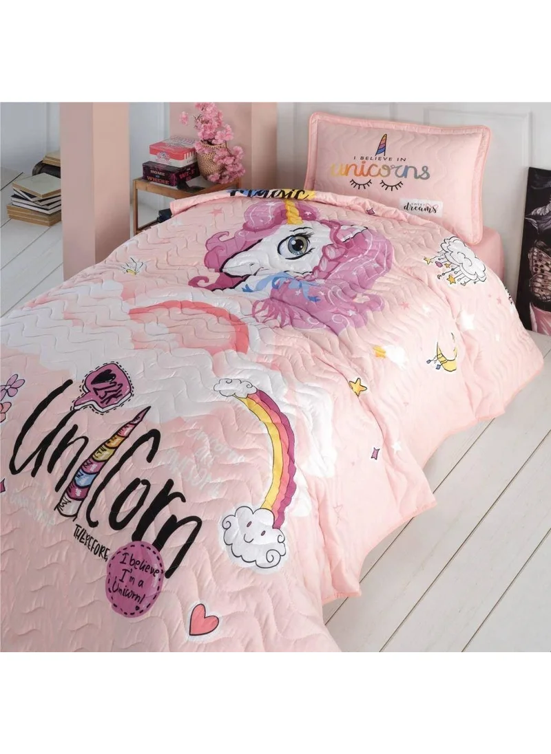 كلاسي Ranforce Bedspread Single Pink Dreams V1 Powder