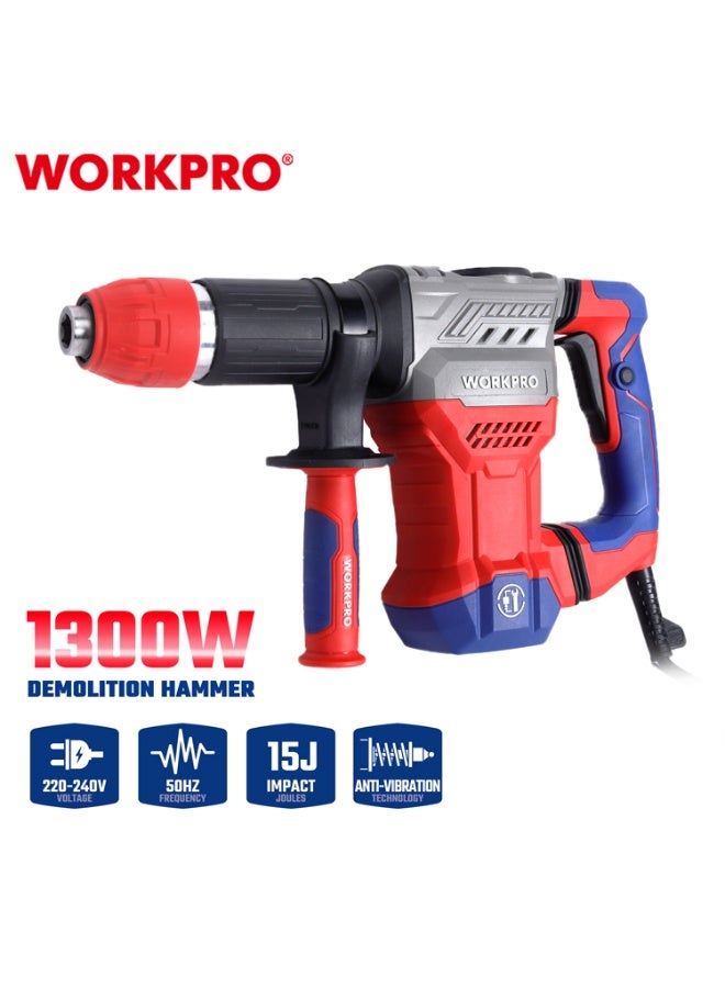 WORKPRO 15J  DEMOLITION HAMMER (HEX17） - Image 1