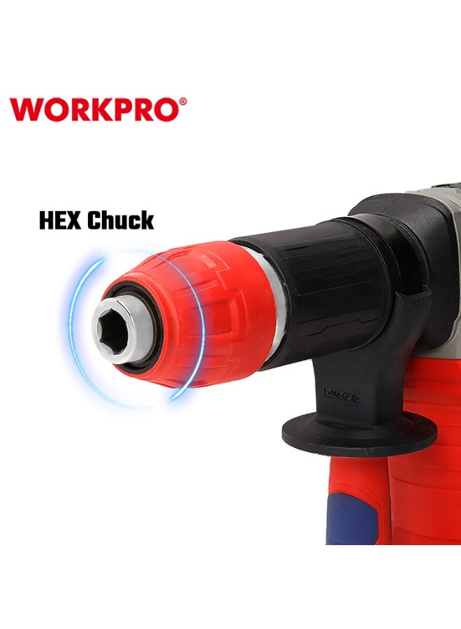 WORKPRO 15J  DEMOLITION HAMMER (HEX17） - Image 2